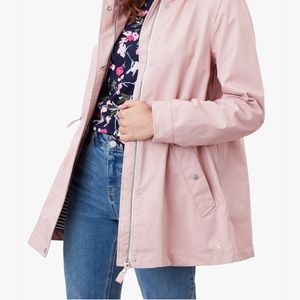 Joules shoreside raincoat sz 12 GUC mauve